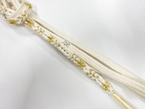 未使用品　正絹　手組帯締め